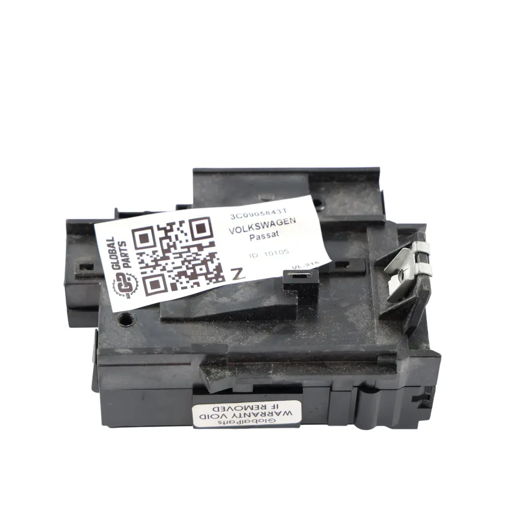 Volkswagen Passat B6 B7 Blocco Accensione Interruttore - SKU 3C0905843T - Numero di parte 3C0905843T
