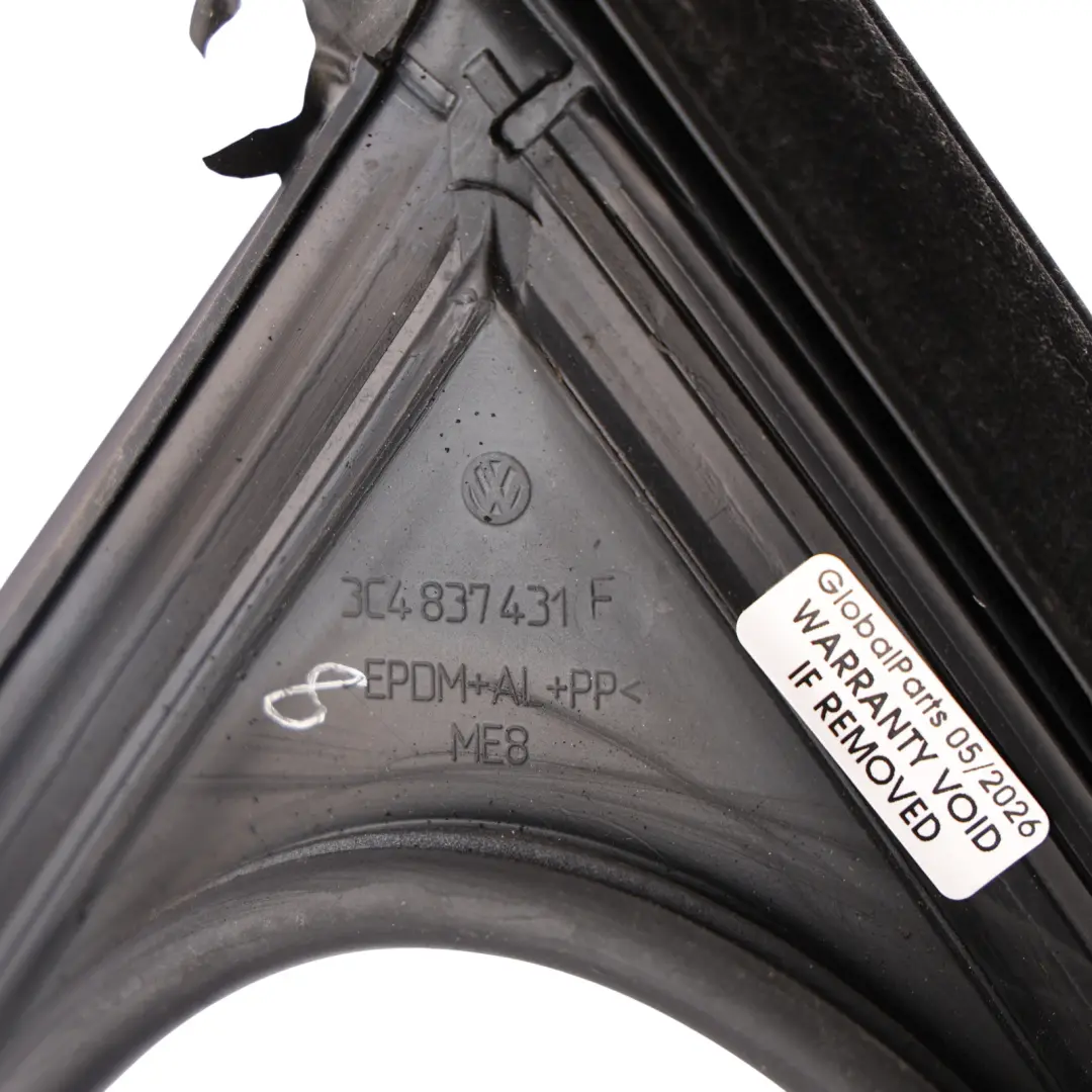 Volkswagen Passat B7 Guarnizione Porta Anteriore Sinistra Gomma - SKU 3C4837431F-1 - Numero di parte 3C4837431F