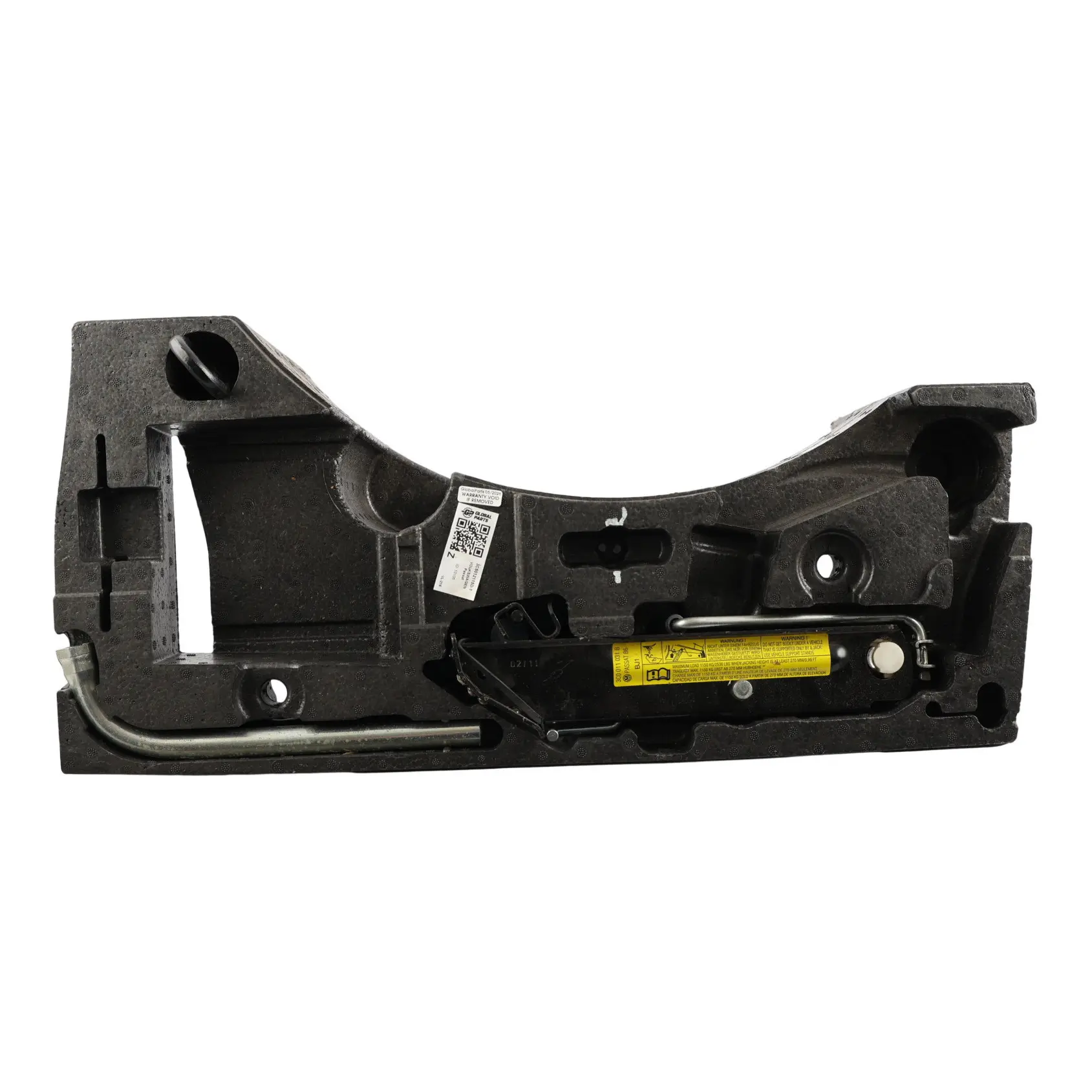 Volkswagen Passat B6 B7 Tool Kit Holder Foam Tray Lifting Jack 3C5012115D