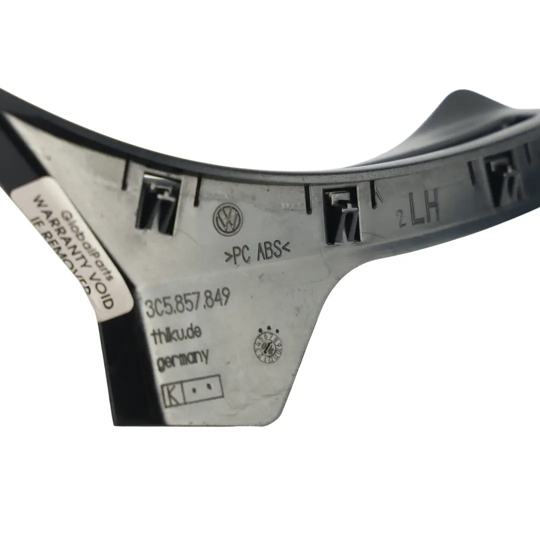 Belt Cover Mount Trim Rear Left N/S to VW Volkswagen Passat B6 Seat with Part number 3C5857849 VW Volkswagen Passat B6 Seat Belt Cover Mount Trim Rear Left N/S - SKU 3C5857849 - Part number 3C5857849