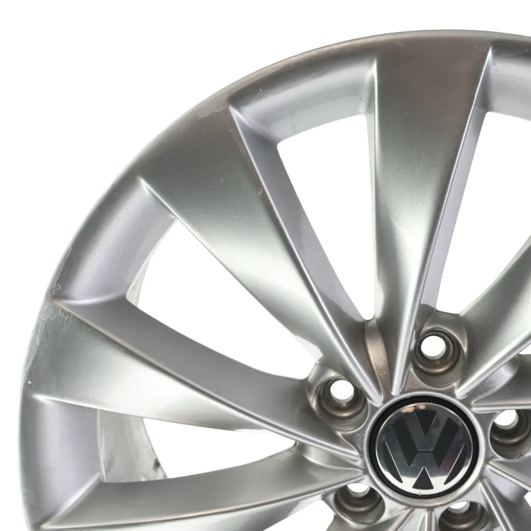 Volkswagen Scirocco Mk3 Llanta Aleación Plateada 18" 8J ET:41 - SKU 3C8601025AB-3 - Número de pieza 3C8601025AB