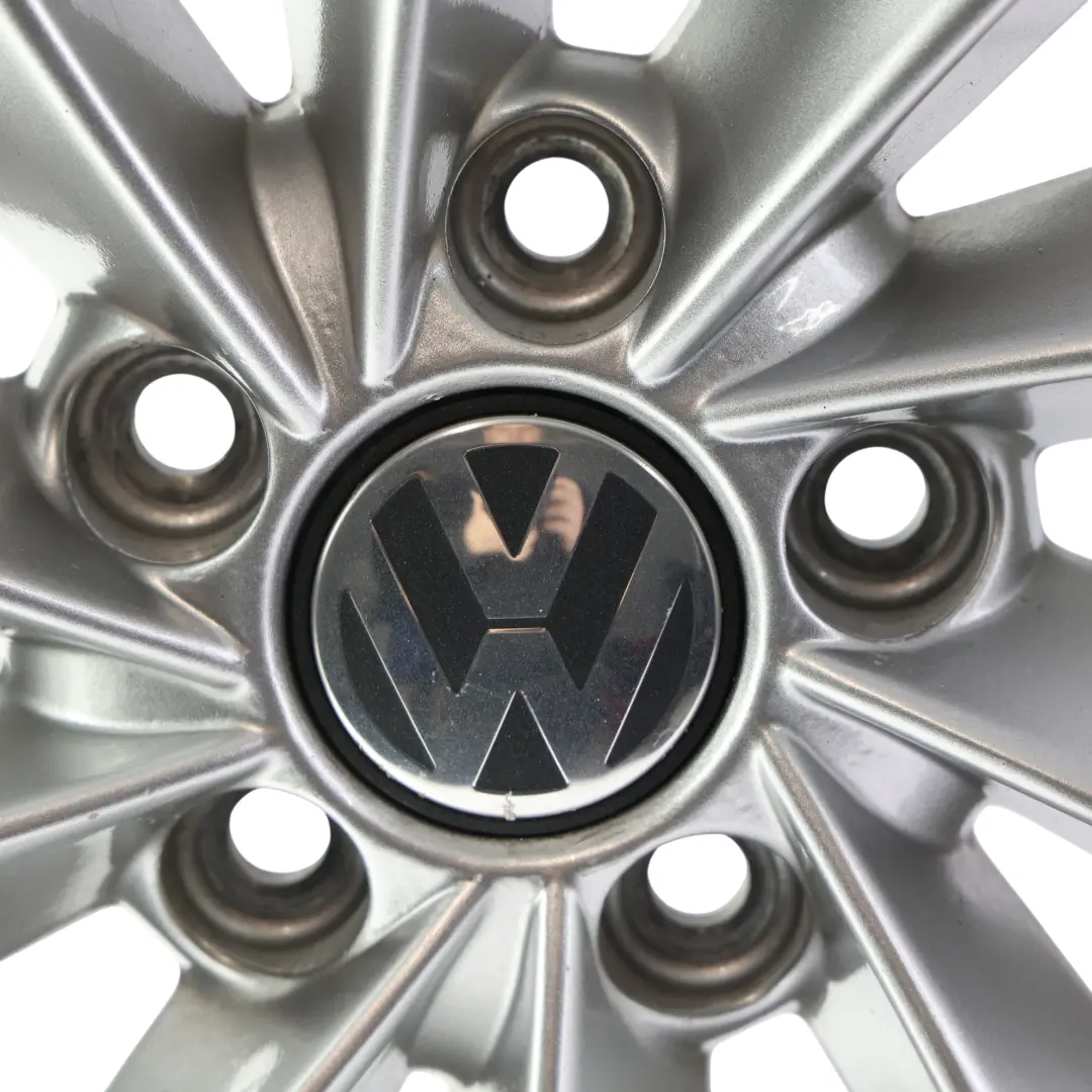 Volkswagen Scirocco Mk3 Felga Aluminiowa Srebrna 18" 8J ET:41 - SKU 3C8601025AB-3 - Numer Części 3C8601025AB