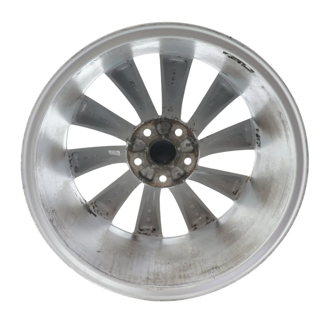 Volkswagen Scirocco Mk3 Silberne Leichtmetallfelge 18" 8J ET:41 - SKU 3C8601025AB-4 - Teilenummer 3C8601025AB