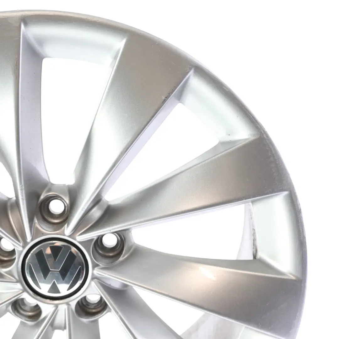 Mk3 Silver Wheel Alloy Rim 18" 8J ET:41 to Volkswagen Scirocco with Part number 3C8601025AB Volkswagen Scirocco Mk3 Silver Wheel Alloy Rim 18" 8J ET:41 - SKU 3C8601025AB-4 - Part number 3C8601025AB
