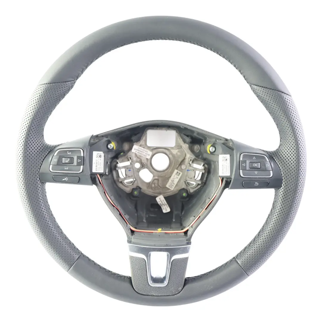 Volkswagen Passat CC Steering Wheel NEW Black Leather Multifunction - SKU 3CB419091AN-1 - Part number 3CB419091AN