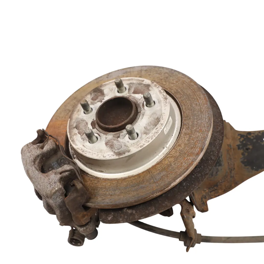 Ford Focus Mk2 Rear Suspension Leg Wheel Hub Knuckle Brake Disc Left N/S - SKU 3M51-5A969-FG-1 - Part number 3M51-5A969-FG