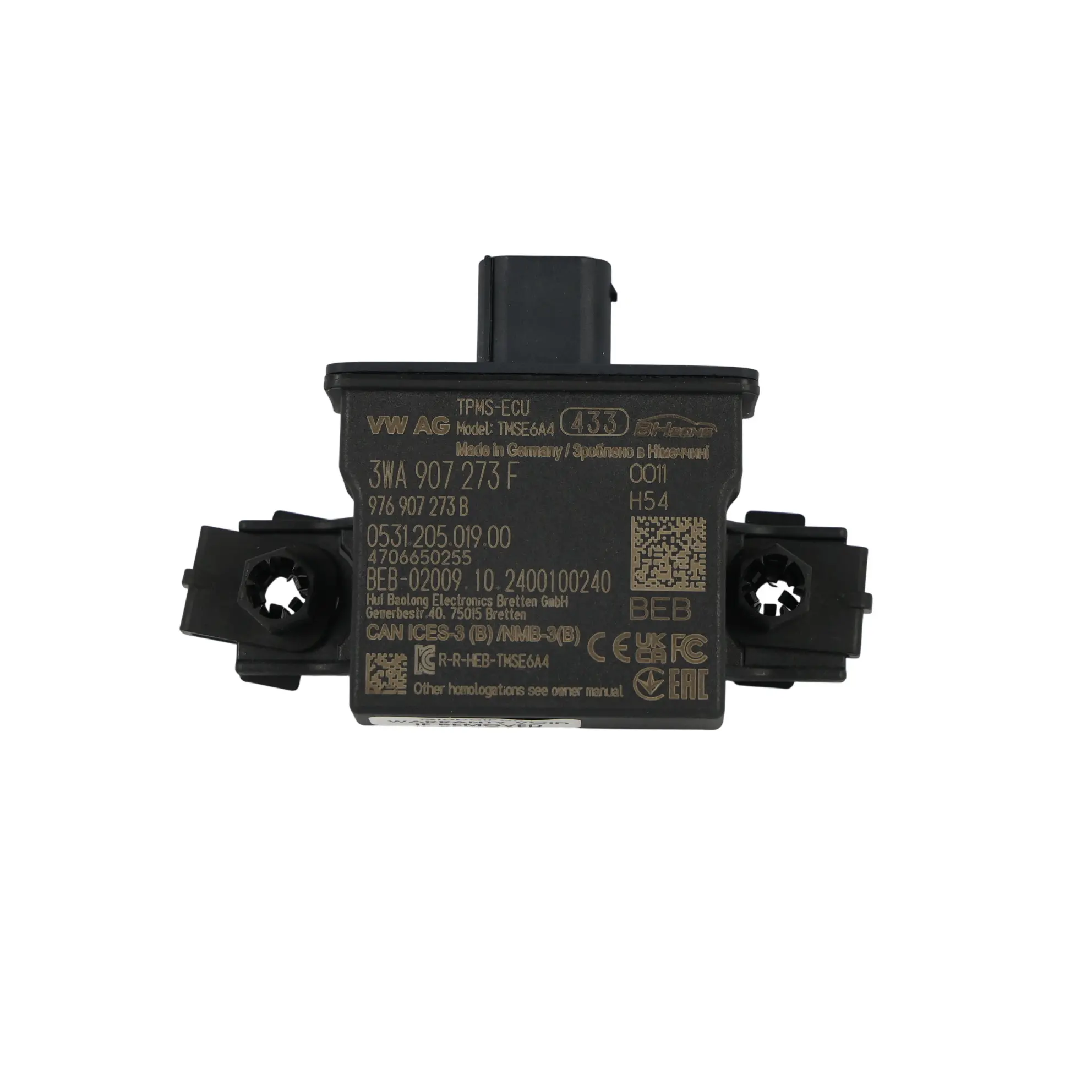 Volkswagen Crafter Mk2 SY Moduł Kontroli Ciśnienia Opon TPMS 3WA907273F