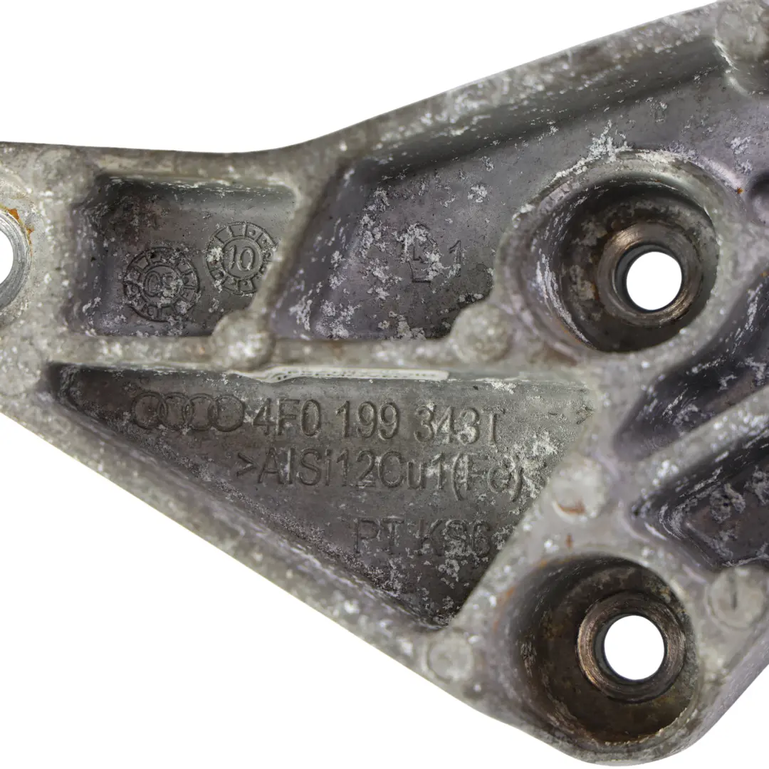 Przedni Wspornik Łapy Silnika 2.0 TDI do Audi A6 C6 o numerze 4F0199343T Audi A6 C6 Przedni Wspornik Łapy Silnika 2.0 TDI - SKU 4F0199343T - Numer Części 4F0199343T