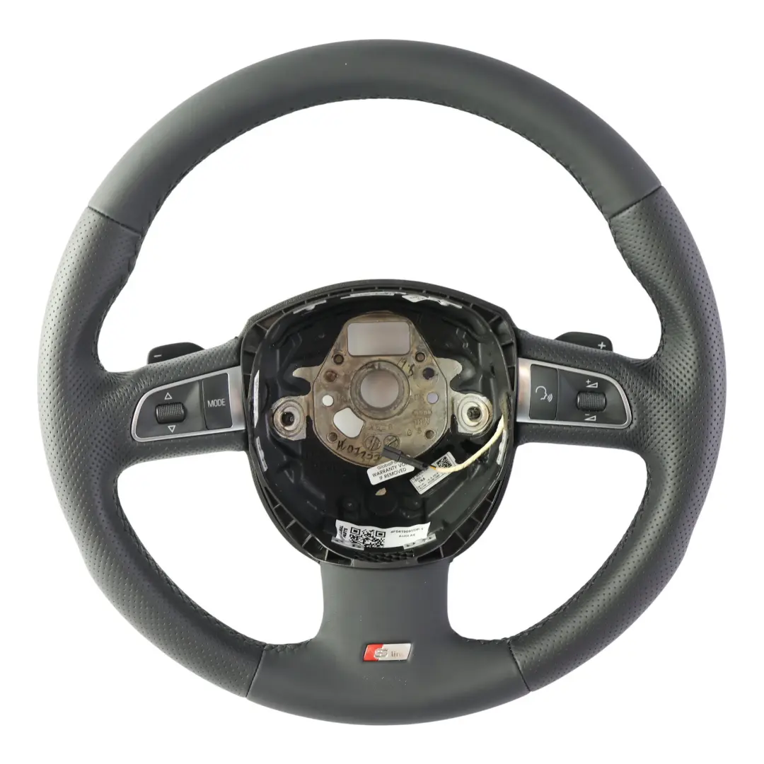 Audi A6 C6 Q7 4L Volante S-Line Multifunción NUEVO Cuero Levas - SKU 4F0419091DP-1 - Número de pieza 4F0419091DP