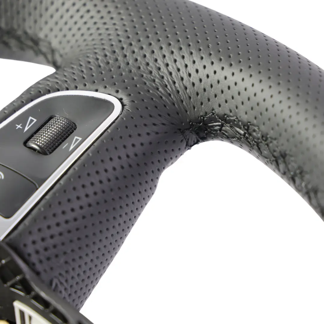 Audi A6 C6 Q7 4L Steering Wheel S-Line NEW Black Leather Paddles - SKU 4F0419091DP-1 - Part number 4F0419091DP