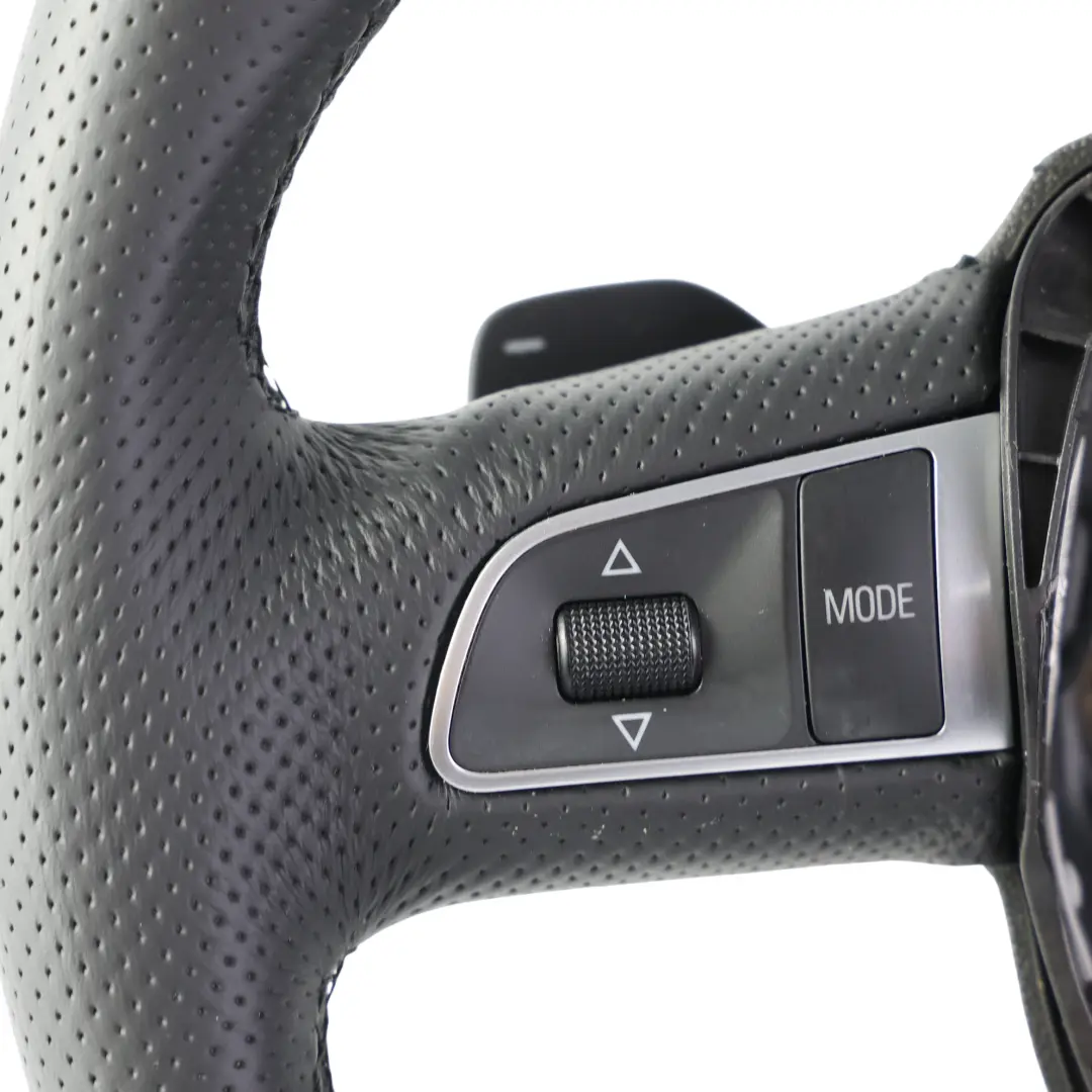Audi A6 C6 Q7 4L Volant S-Line Multifonction NOUVEAU Cuir Palettes - SKU 4F0419091DP-1 - Numéro de pièce 4F0419091DP