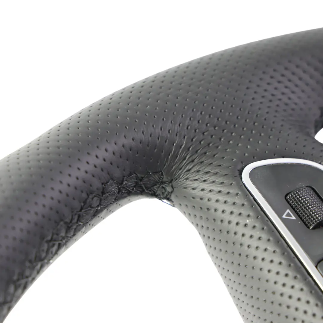 Audi A6 C6 Q7 4L Steering Wheel S-Line NEW Black Leather Paddles - SKU 4F0419091DP-1 - Part number 4F0419091DP