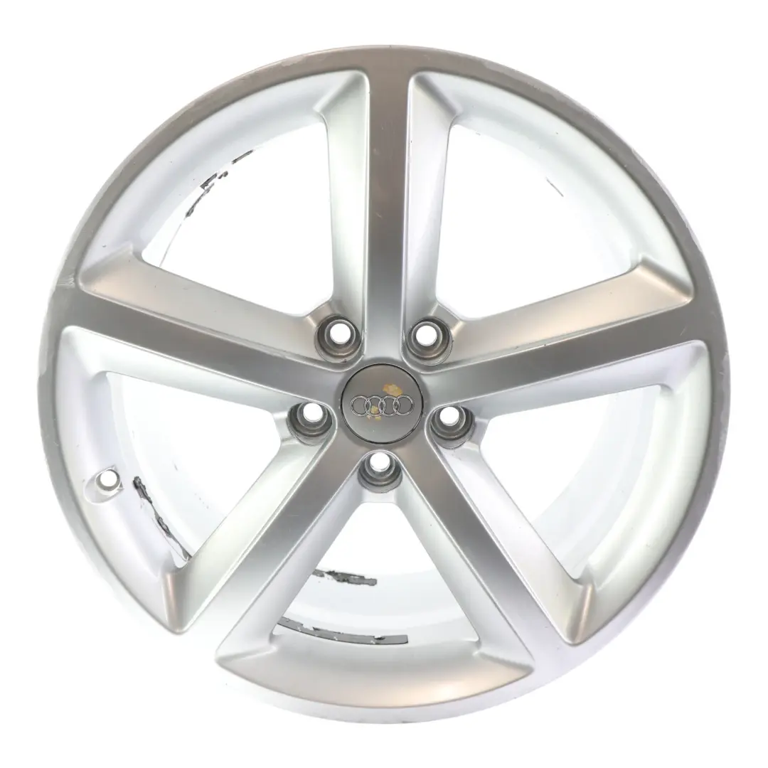 Alufelge Silber 18" 8J ET:43 für Audi A6 C6 mit Teilenummer 4F0601025DC Audi A6 C6 Alufelge Silber 18" 8J ET:43 - SKU 4F0601025DC-1 - Teilenummer 4F0601025DC
