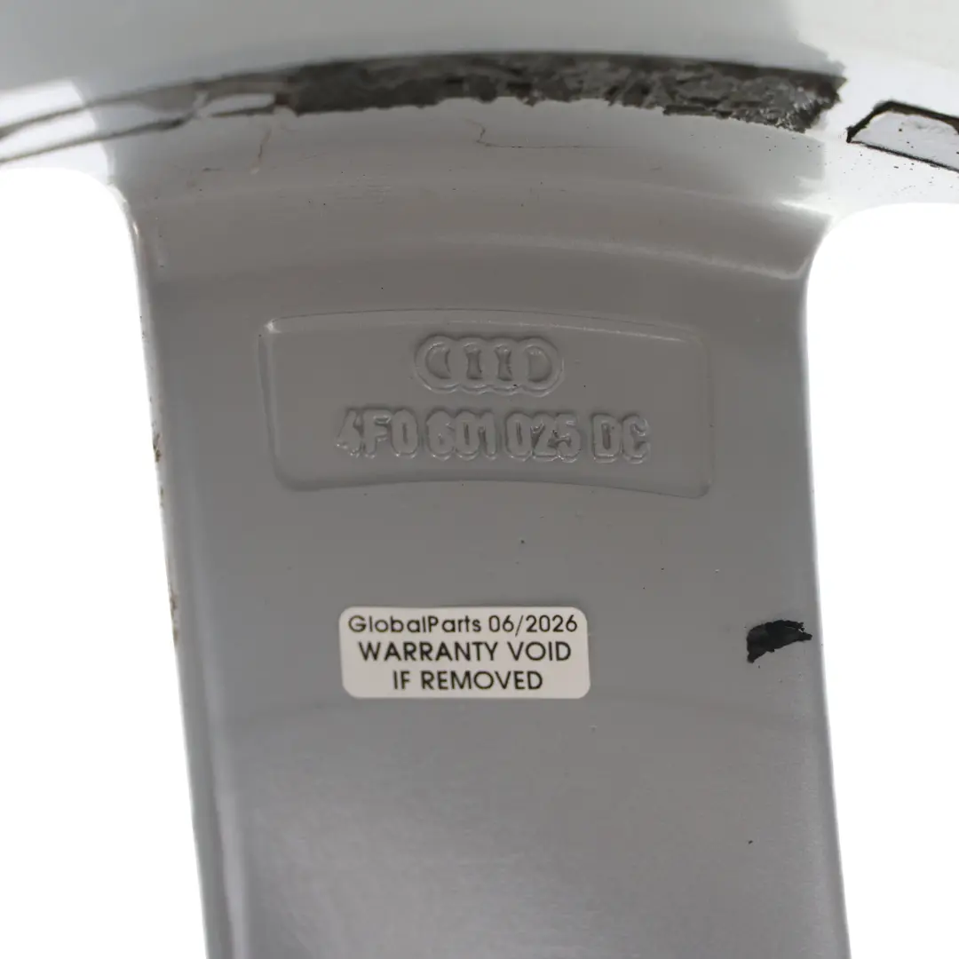 Alloy Rim Silver 18" 8J ET:43 to Audi A6 C6 Wheel with Part number 4F0601025DC Audi A6 C6 Wheel Alloy Rim Silver 18" 8J ET:43 - SKU 4F0601025DC-1 - Part number 4F0601025DC