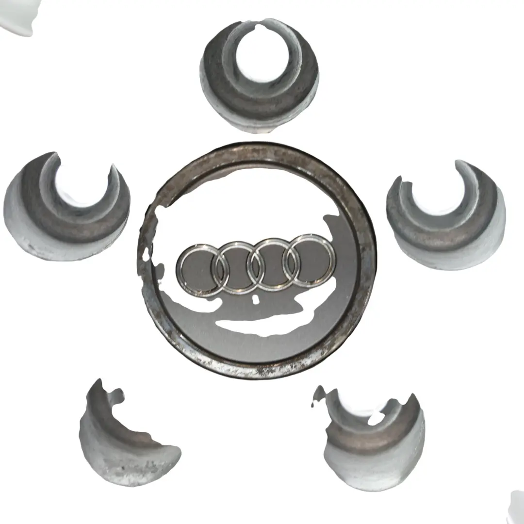 Audi A6 C6 Cerchione Lega Argento 19" 7,5J ET:45 9 Razze - SKU 4F0601025J-1 - Numero di parte 4F0601025J