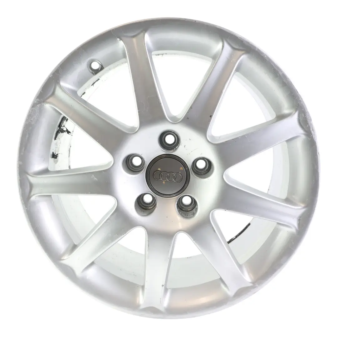 Audi A6 C6 Alu Felge Silber 19" 7,5J ET:45 9 Speiche - SKU 4F0601025J-2 - Teilenummer 4F0601025J