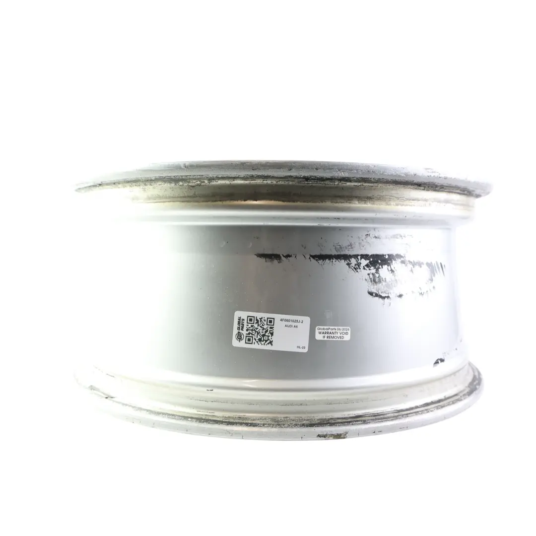 Alloy Rim Silver 19" 7,5J ET:45 9 Spoke to Audi A6 C6 Wheel with Part number 4F0601025J Audi A6 C6 Wheel Alloy Rim Silver 19" 7,5J ET:45 9 Spoke - SKU 4F0601025J-2 - Part number 4F0601025J
