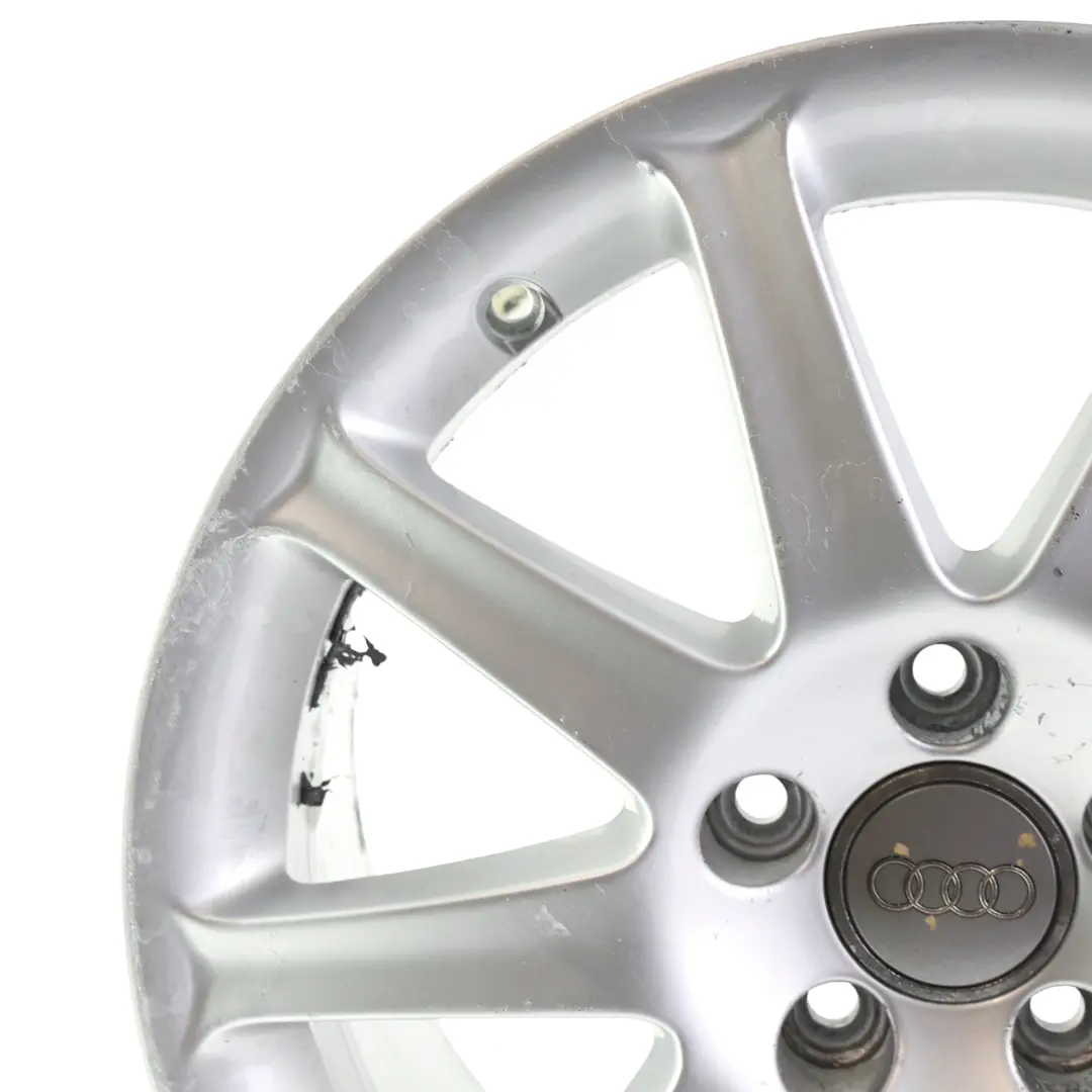 Alu Felge Silber 19" 7,5J ET:45 9 Speiche für Audi A6 C6 mit Teilenummer 4F0601025J Audi A6 C6 Alu Felge Silber 19" 7,5J ET:45 9 Speiche - SKU 4F0601025J-2 - Teilenummer 4F0601025J