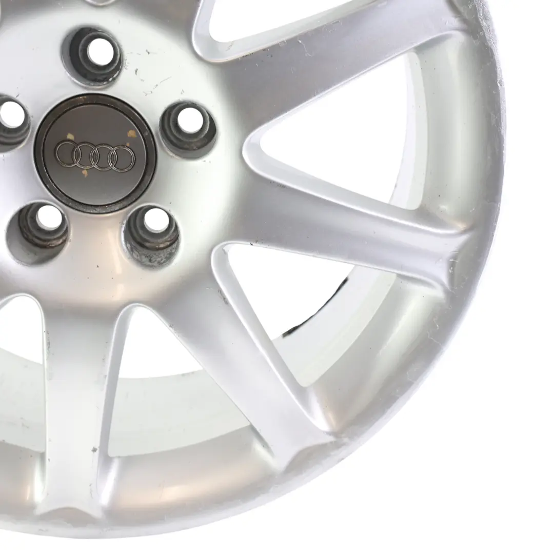 Audi A6 C6 Jante Alliage Argent 19" 7,5J ET:45 9 Branches - SKU 4F0601025J-2 - Numéro de pièce 4F0601025J