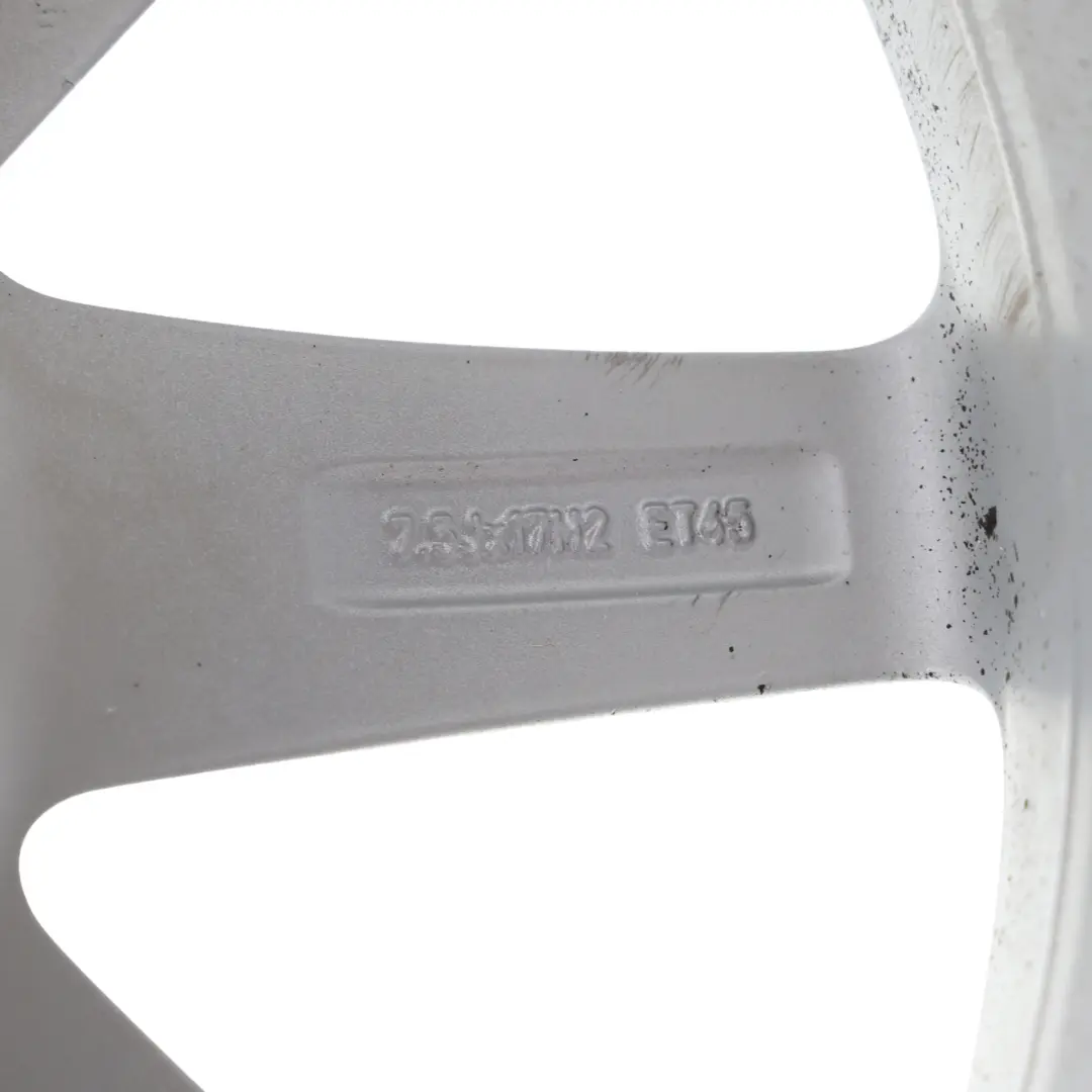 Audi A6 C6 Silver Wheel Alloy Rim 17" 7,5J ET:45 9 Spoke - SKU 4F0601025J-3 - Part number 4F0601025J