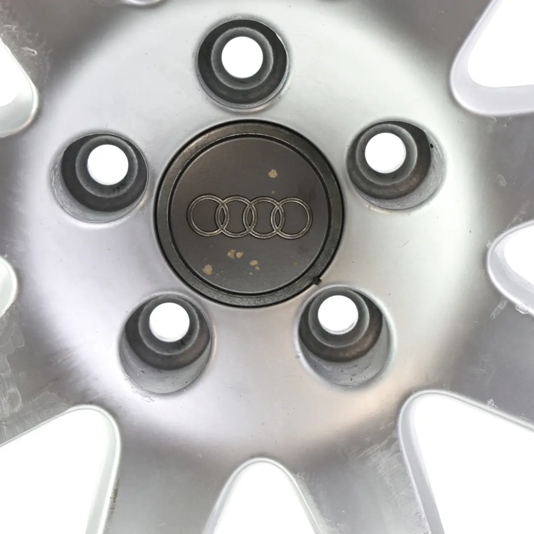 Audi A6 C6 Silver Wheel Alloy Rim 17" 7,5J ET:45 9 Spoke - SKU 4F0601025J-3 - Part number 4F0601025J