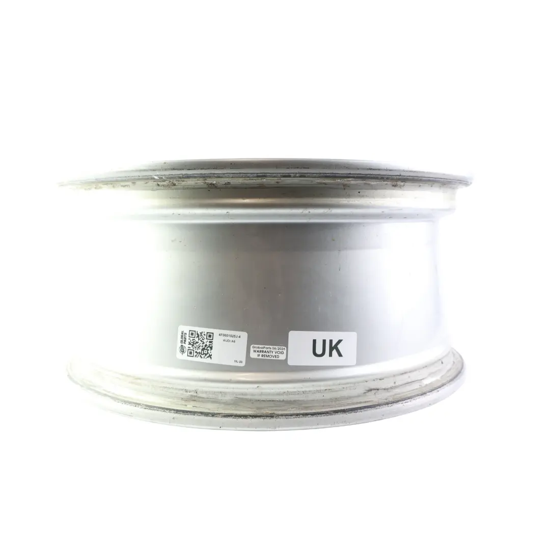 Audi A6 C6 Silver Wheel Alloy Rim 17" 7,5J ET:45 9 Spoke - SKU 4F0601025J-4 - Part number 4F0601025J