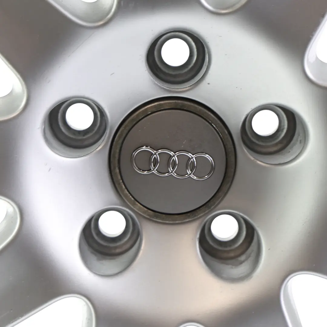 Audi A6 C6 Silver Wheel Alloy Rim 17" 7,5J ET:45 9 Spoke - SKU 4F0601025J-4 - Part number 4F0601025J