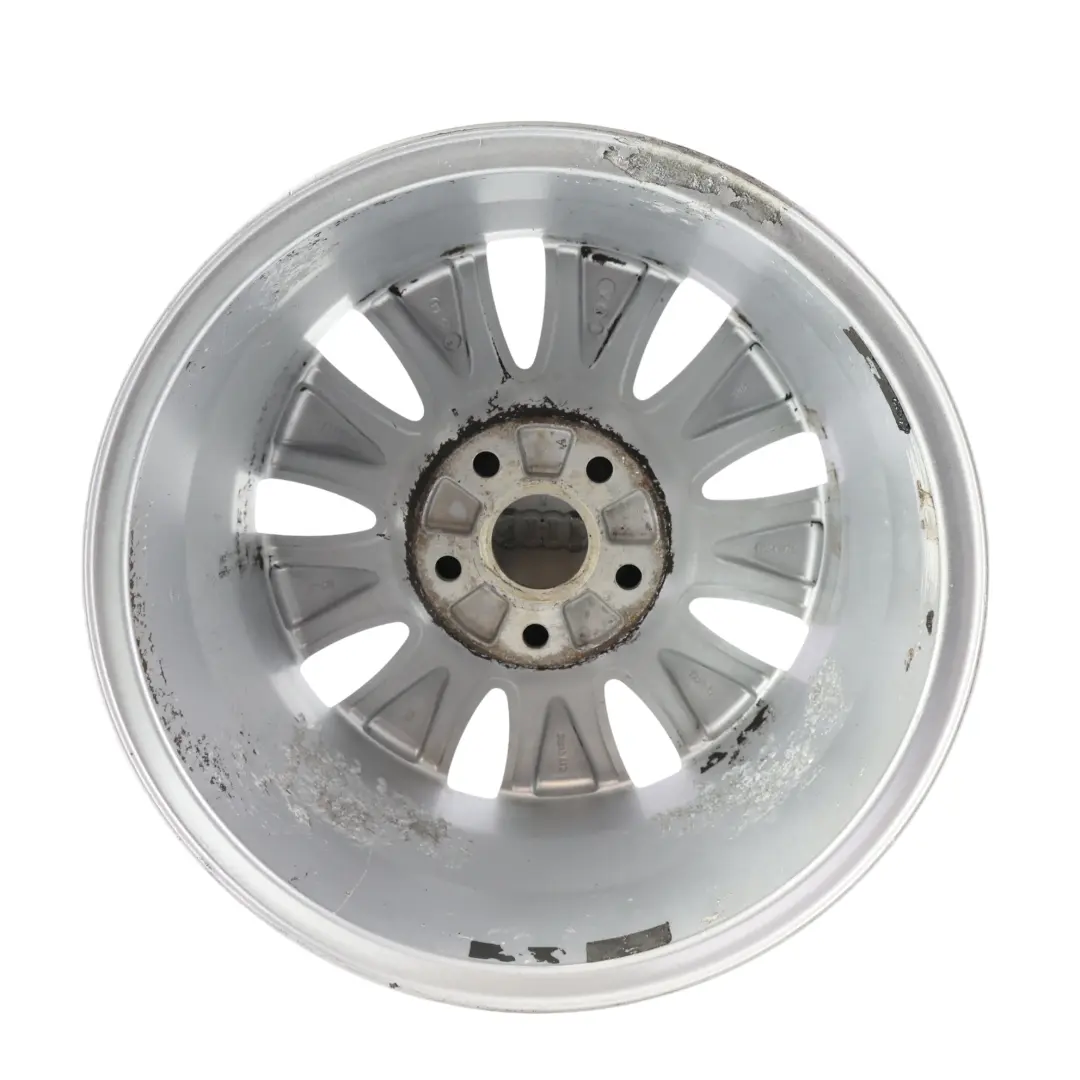 16" Alloy Wheel Silver Rim 7J ET:35 5x112 9 Spoke to Audi A6 C6 with Part number 4F0601025N Audi A6 C6 16" Alloy Wheel Silver Rim 7J ET:35 5x112 9 Spoke - SKU 4F0601025N-1 - Part number 4F0601025N