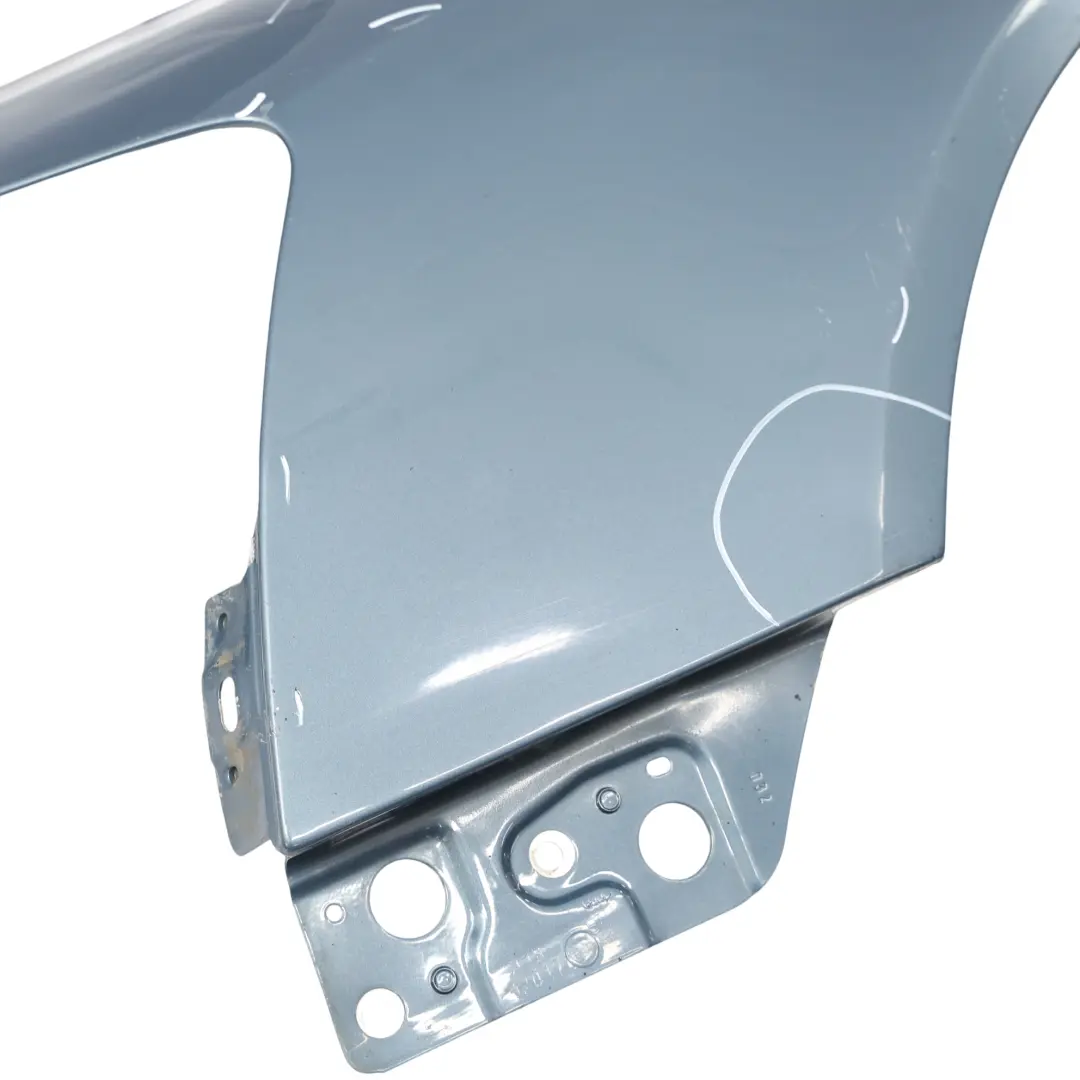 Audi A6 C6 Seitenteil Vorne Links Kotflügel Polarblau Metallic X5Y - SKU 4F0821103F-PBM - Teilenummer 4F0821103F