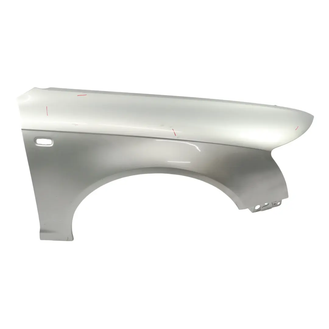 Parafango Anteriore Destro Grigio Atlas Metallizzato Y7Q per Audi A6 C6 con numero di parte 4F0821104A Audi A6 C6 Parafango Anteriore Destro Grigio Atlas Metallizzato Y7Q - SKU 4F0821104A-ATLS - Numero di parte 4F0821104A