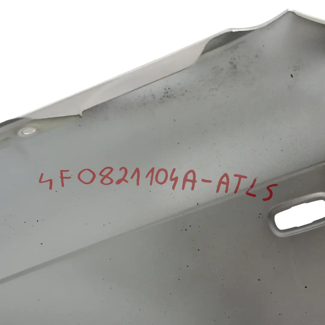Audi A6 C6 Guardabarros Delantero Derecho Gris Atlas Metalizado Y7Q - SKU 4F0821104A-ATLS - Número de pieza 4F0821104A
