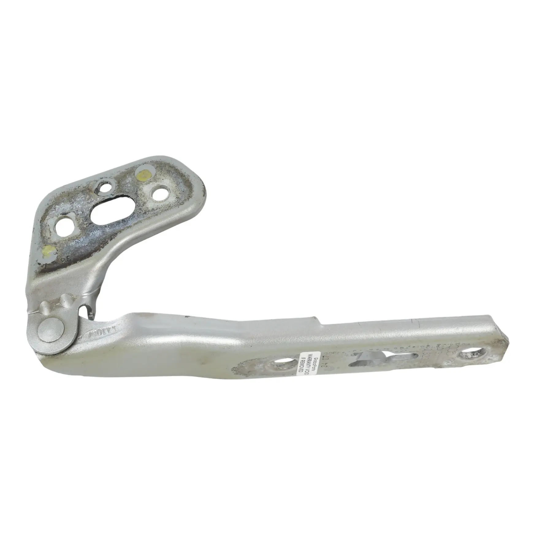 Audi A6 C6 Front Hood Bonnet Hinge Left N/S Light Silver - Y7W 4F0823301