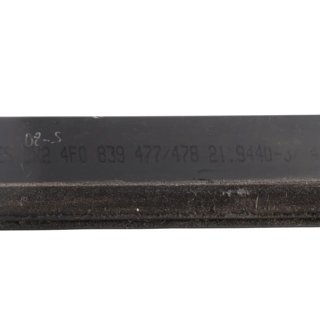 Audi A6 C6 Avant Front Window Glass Weatherstrip Seal Right O/S - SKU 4F0839478A - Part number 4F0839478A