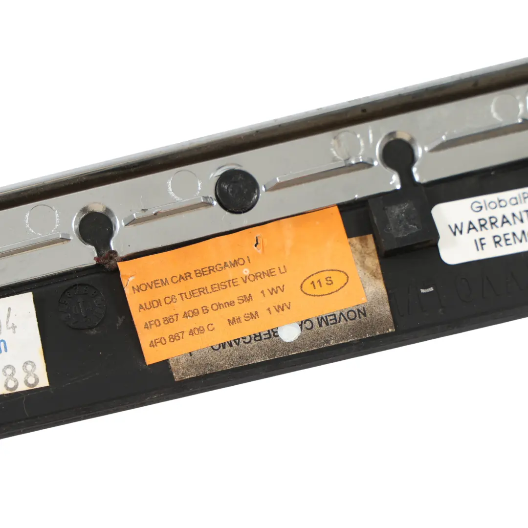 Audi A6 C6 S6 4F Panneau Porte Noyer Marron Avant Gauche - SKU 4F0867409B - Numéro de pièce 4F0867409B