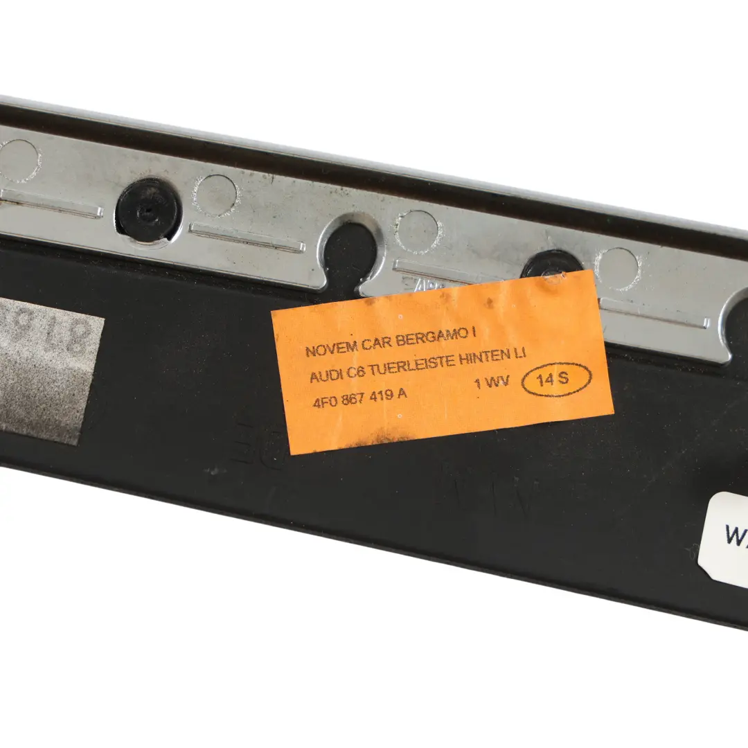 Audi A6 C6 S6 Panneau Garniture Intérieure Porte Arrière Gauche - SKU 4F0867419A - Numéro de pièce 4F0867419A