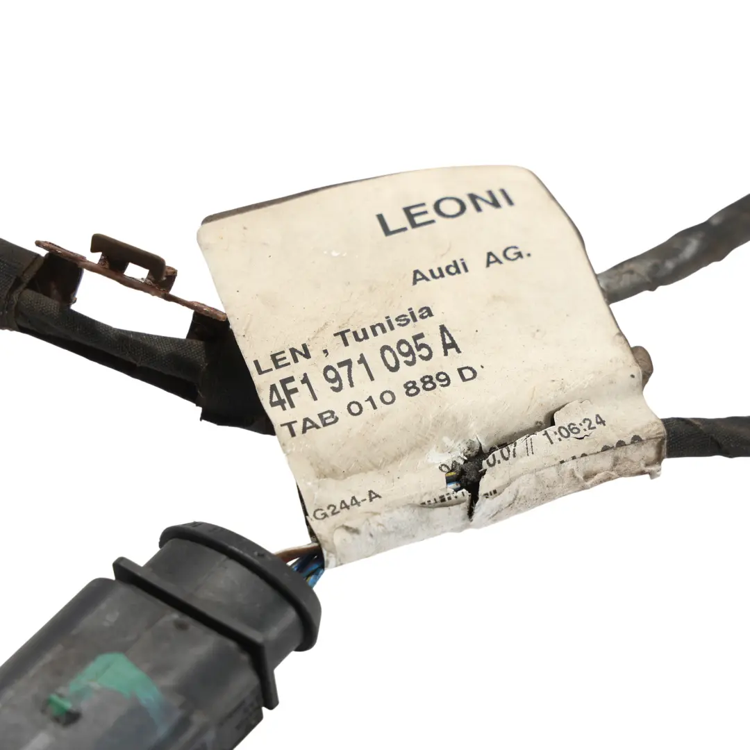 Audi A6 C6 Front Bumper PDC Parking Aid Wiring Harness Cable - SKU 4F1971095C - Part number 4F1971095C