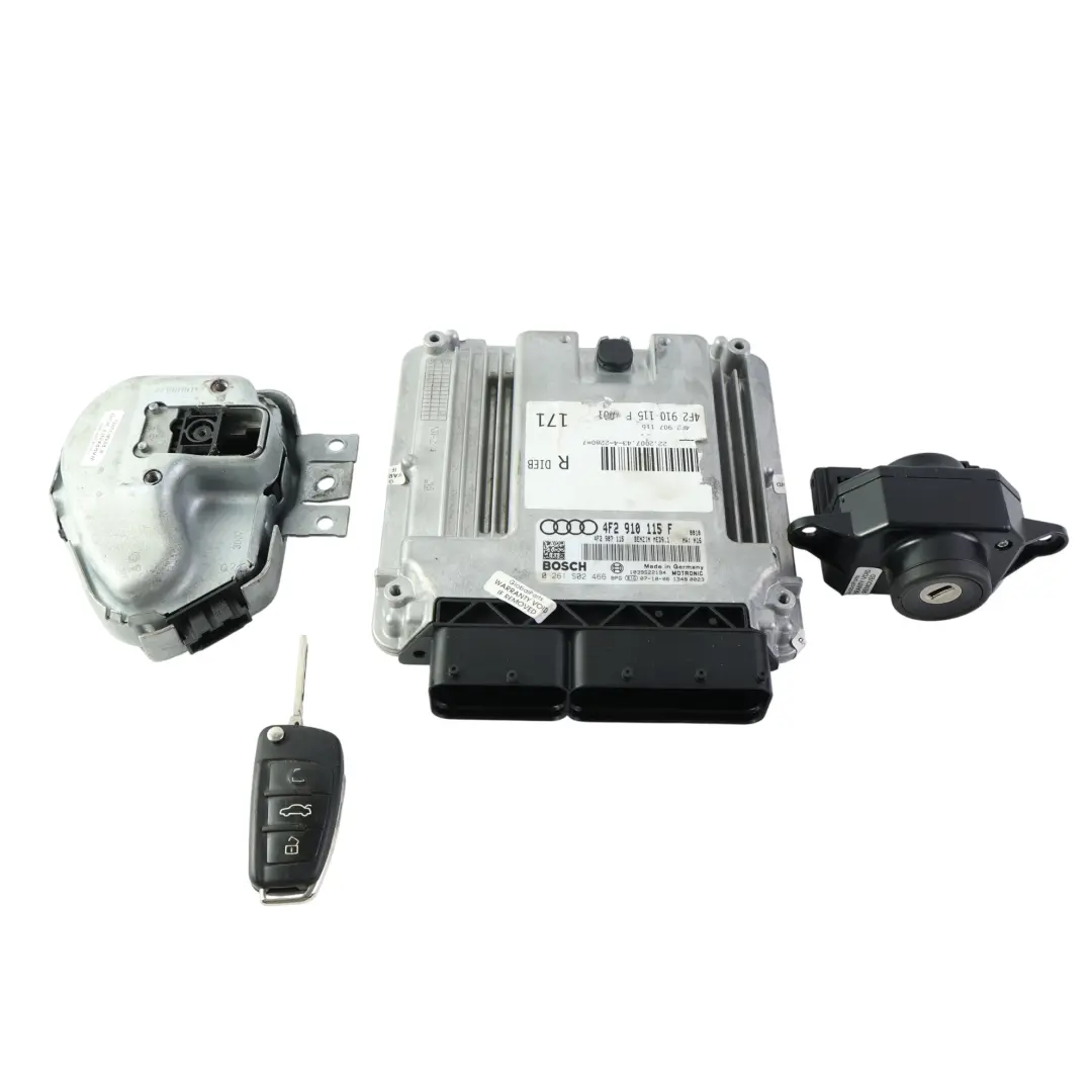 Audi A6 C6 2.0 TFSI BPJ 170HP Kit Centralina Motore 4F2910115B Manuale - SKU 4F2910115F-1 - Numero di parte 4F2910115F