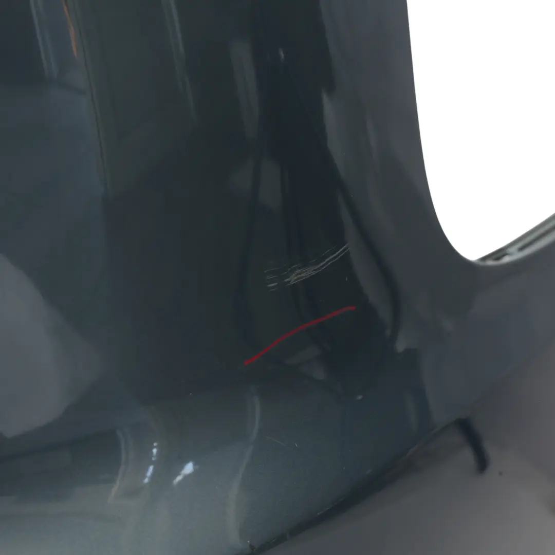 Bumper S Line Trim Panel Covering Polar Blue Metallic - X5Y to Audi A6 C6 Rear with Part number 4F5807303G Audi A6 C6 Rear Bumper S Line Trim Panel Covering Polar Blue Metallic - X5Y - SKU 4F5807303G-PBM - Part number 4F5807303G