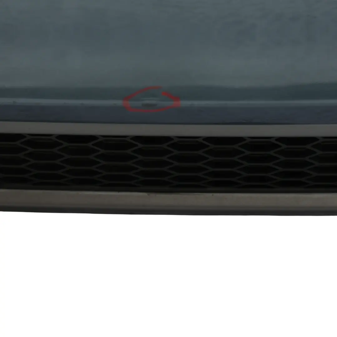 Audi A6 C6 Rear Bumper S Line Trim Panel Covering Polar Blue Metallic - X5Y - SKU 4F5807303G-PBM - Part number 4F5807303G