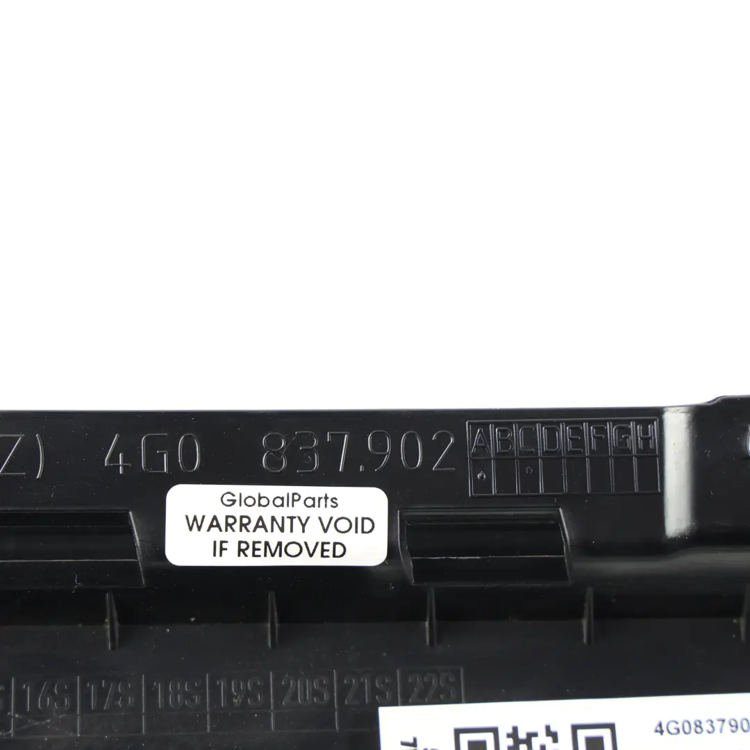 Audi A6 C7 Türsäule B Zierleiste Abdeckung Außen Rechts - SKU 4G0837902-1 - Teilenummer 4G0837902