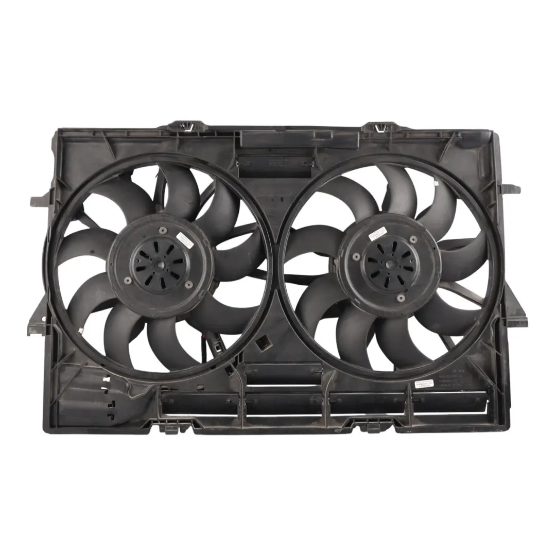Audi A4 RS4 B8 Engine Cooling Double Coolant Fan Motor Shroud - SKU 4H0121003N - Part number 4H0121003N