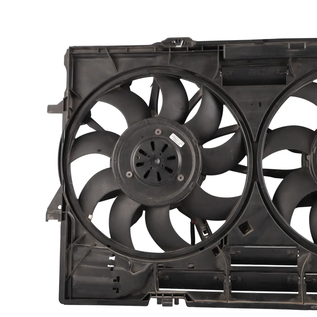 Cooling Double Coolant Fan Motor Shroud to Audi A4 RS4 B8 Engine with Part number 4H0121003N Audi A4 RS4 B8 Engine Cooling Double Coolant Fan Motor Shroud - SKU 4H0121003N - Part number 4H0121003N