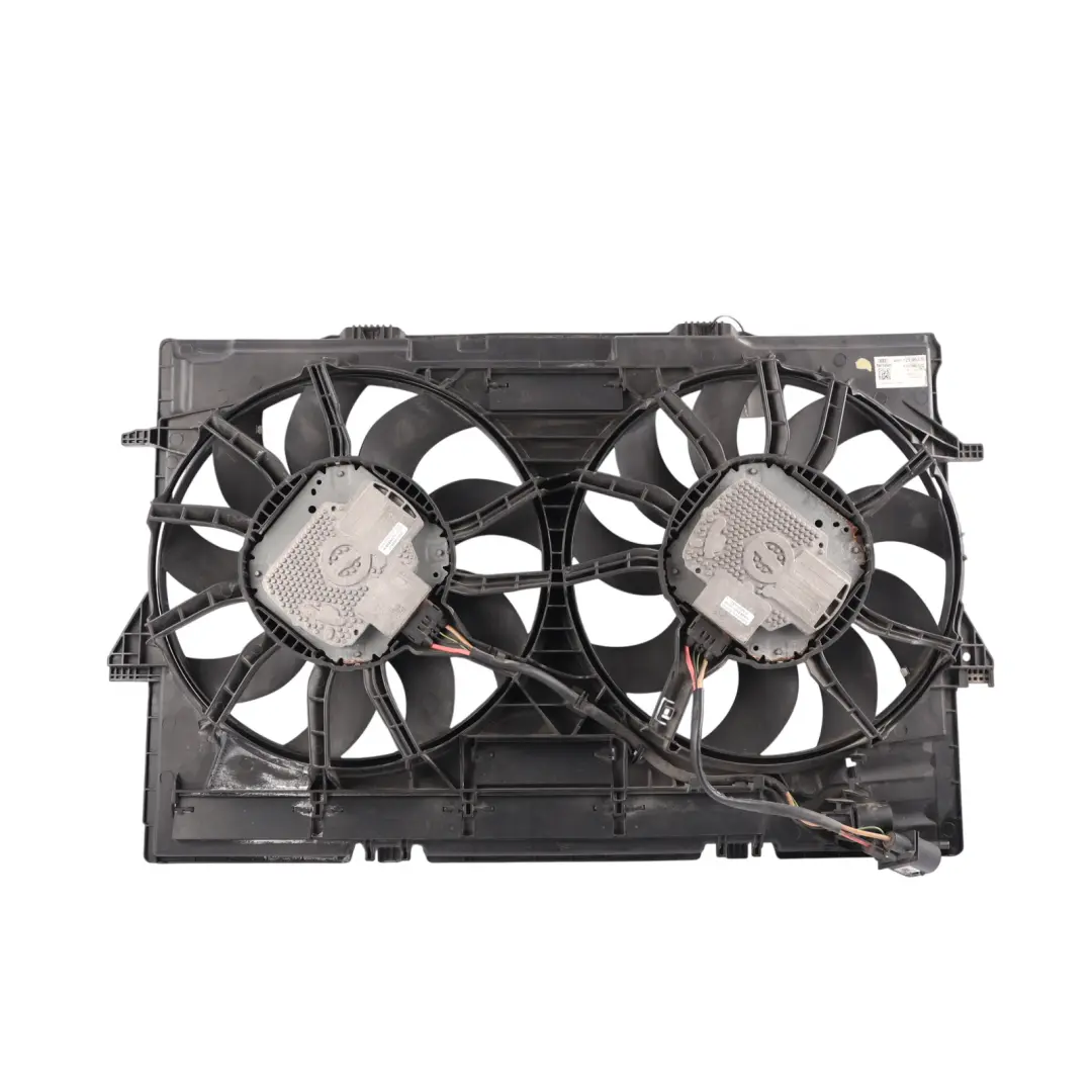 Audi A4 RS4 B8 Engine Cooling Double Coolant Fan Motor Shroud - SKU 4H0121003N - Part number 4H0121003N