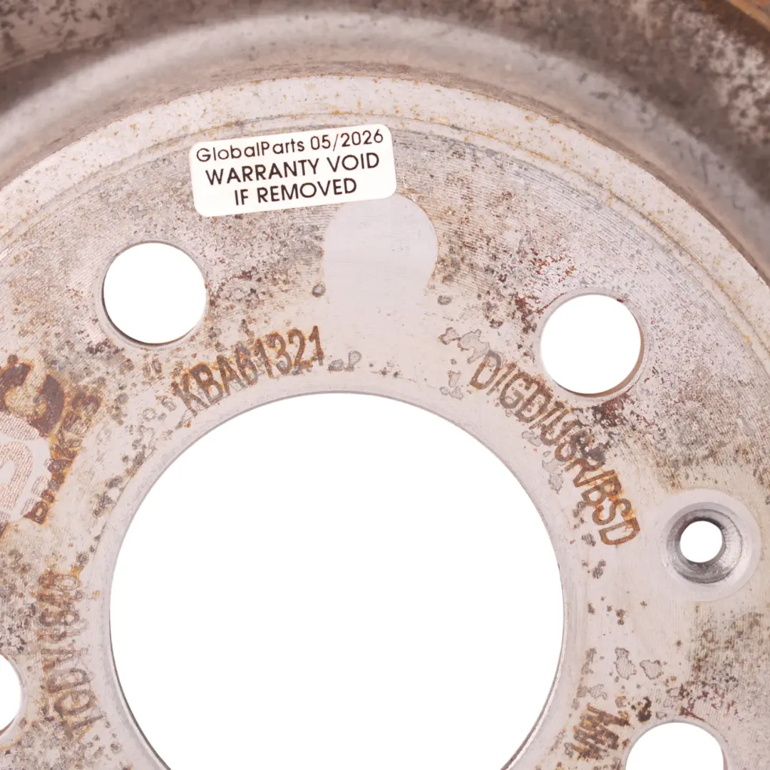 Audi A8 D4 Rear Left Right N/O/S Wheel Ventilated Brake Disc Set EBC TGDV1846 - SKU 4H0615601Q-2 - Part number 4H0615601Q