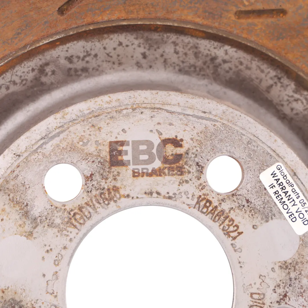 Left Right N/O/S Wheel Ventilated Brake Disc Set EBC TGDV1846 to Audi A8 D4 Rear with Part number 4H0615601Q Audi A8 D4 Rear Left Right N/O/S Wheel Ventilated Brake Disc Set EBC TGDV1846 - SKU 4H0615601Q-2 - Part number 4H0615601Q