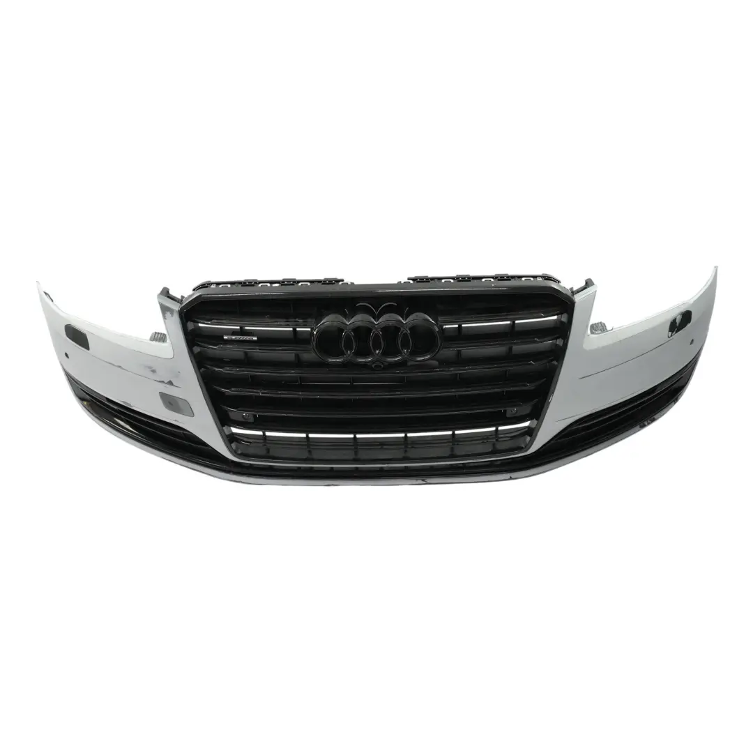 Przedni Zderzak PDC Biały do Audi A8 D4 o numerze 4H0807065J Audi A8 D4 Przedni Zderzak PDC Biały - SKU 4H0807065J-WHI - Numer Części 4H0807065J