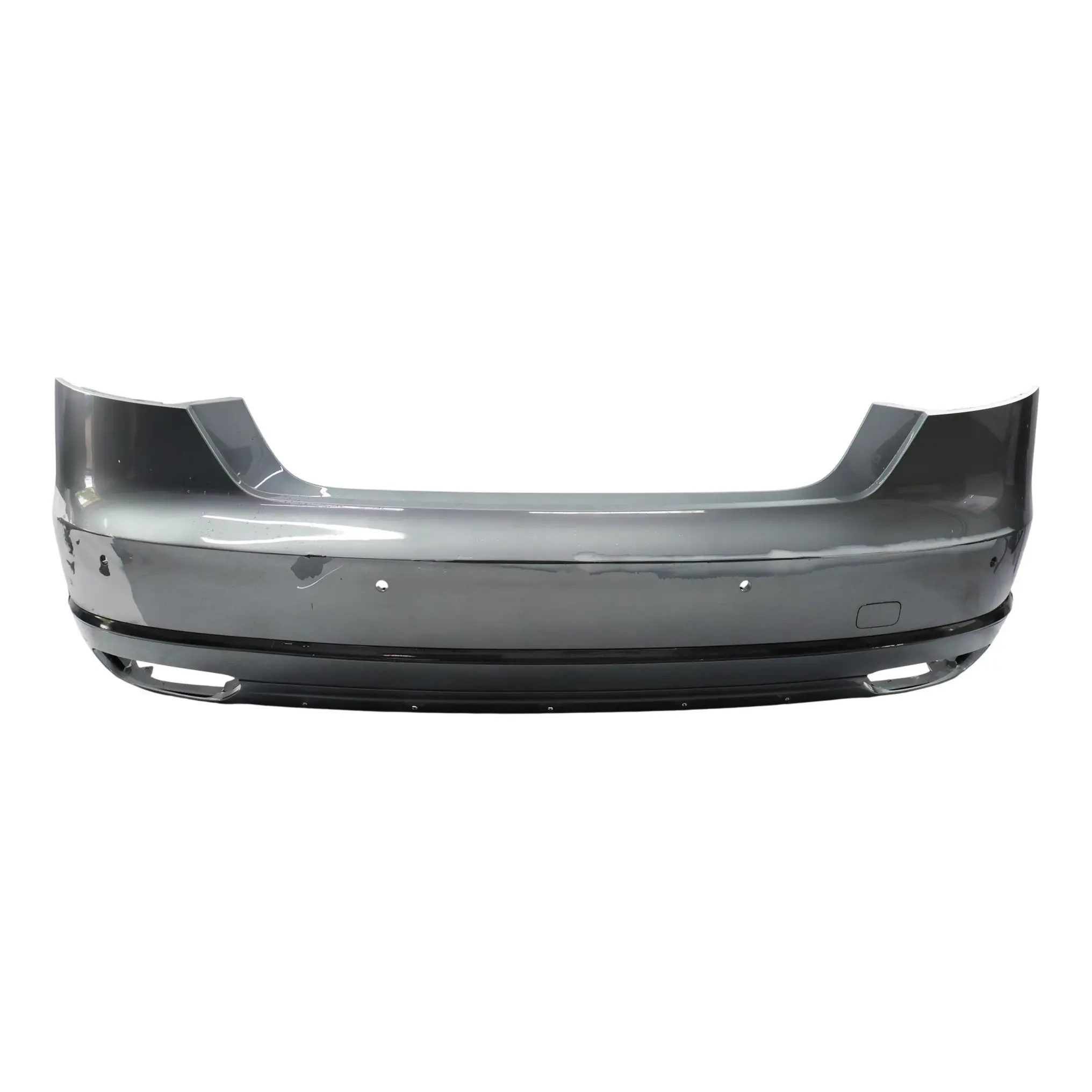 Audi A8 D4 Rear Bumper Trim Cover PDC Parktronic Monsoon Grey Metallic - X7R