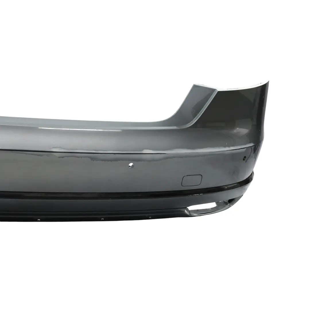 Audi A8 D4 Rear Bumper Trim Cover PDC Parktronic Monsoon Grey Metallic - X7R - SKU 4H0807067E-MOG - Part number 4H0807067E