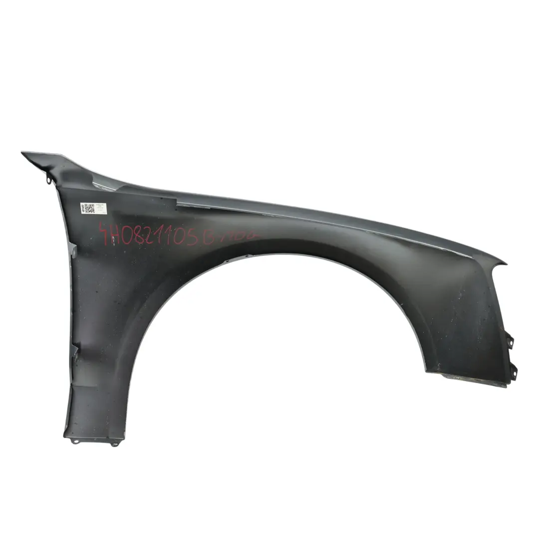 Audi A8 D4 Seitenteil Kotflügel Vorne Links Monsungrau Metallic X7R - SKU 4H0821105B-MOG - Teilenummer 4H0821105B