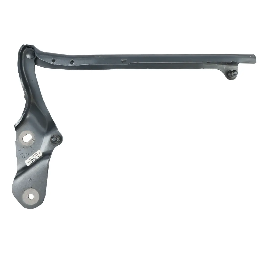 Cerniera Cofano Anteriore Sinistra Grigio Monsoon X7R per Audi A8 D4 con numero di parte 4H0823301L Audi A8 D4 Cerniera Cofano Anteriore Sinistra Grigio Monsoon X7R - SKU 4H0823301L-MOG - Numero di parte 4H0823301L